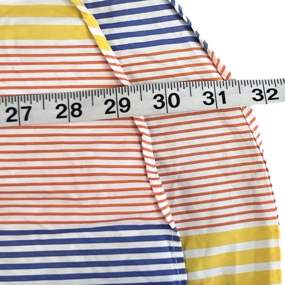 Ralph Lauren Mens XL Shirt Multicolor Stripe Custom Fit Long Sleeve Button Down - Picture 8 of 9